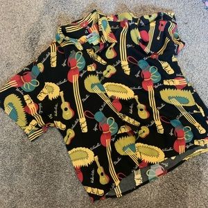 Rayon Hawaiian Shirt Men’s L